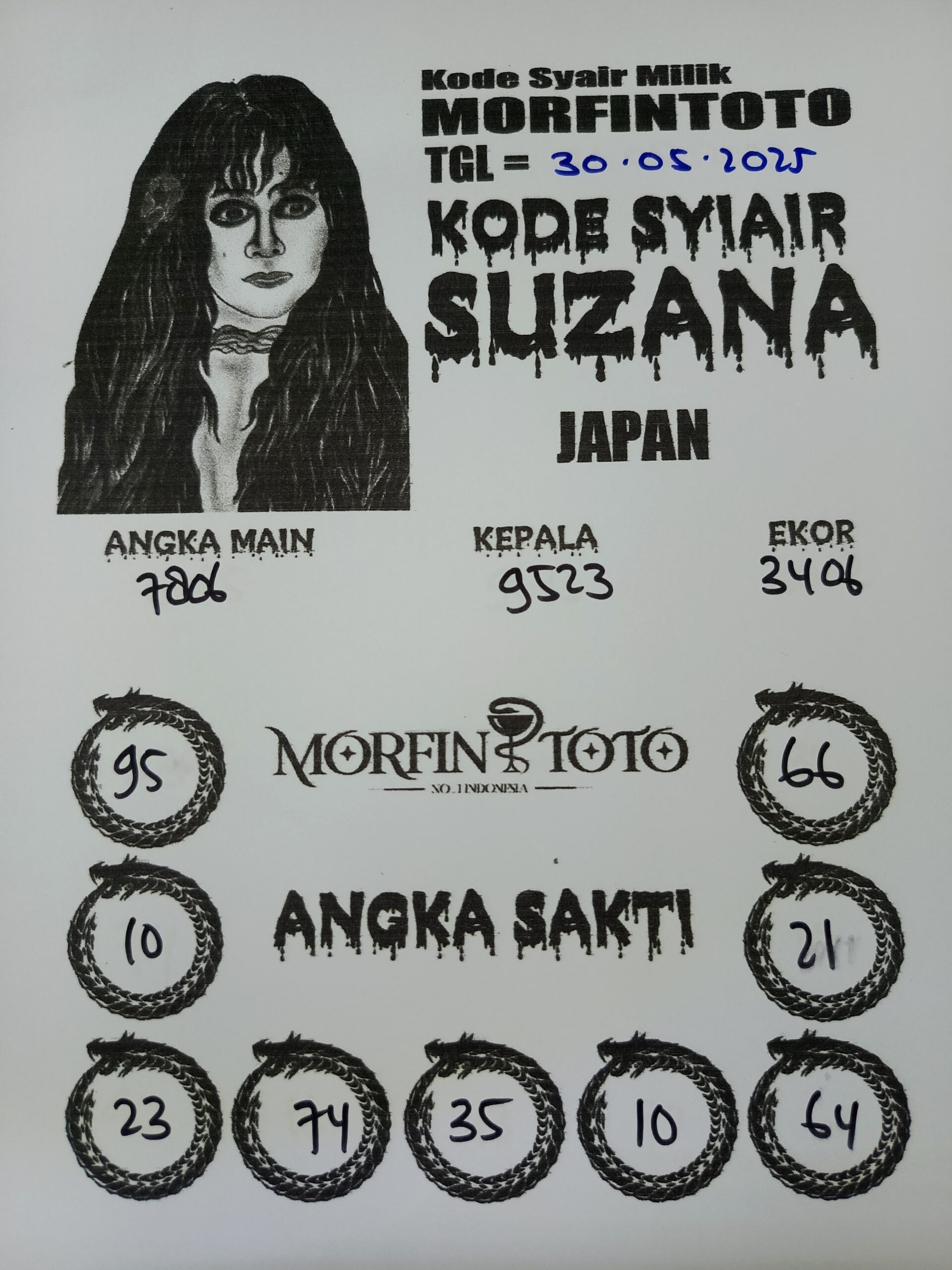 SYAIR TOGEL SUZANA JAPAN 30 MEI 2025