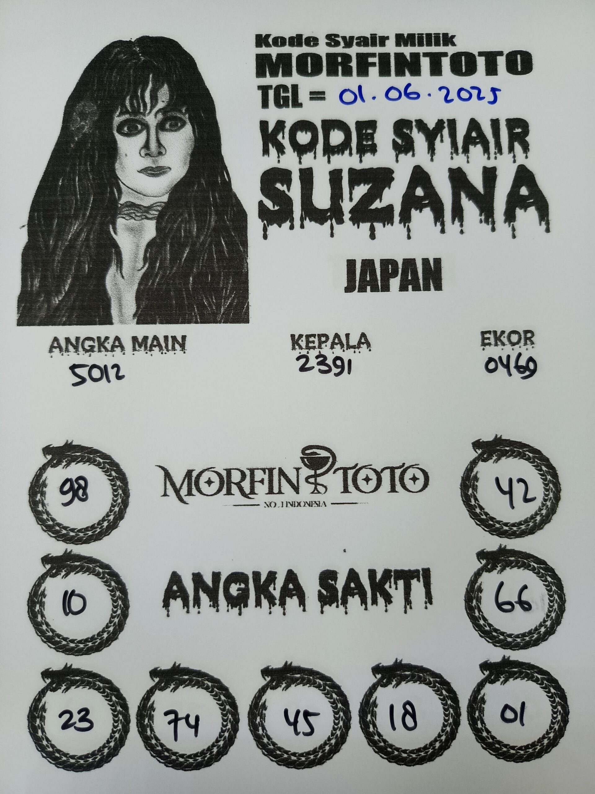SYAIR TOGEL SUZANA JAPAN 01 JUNI 2025