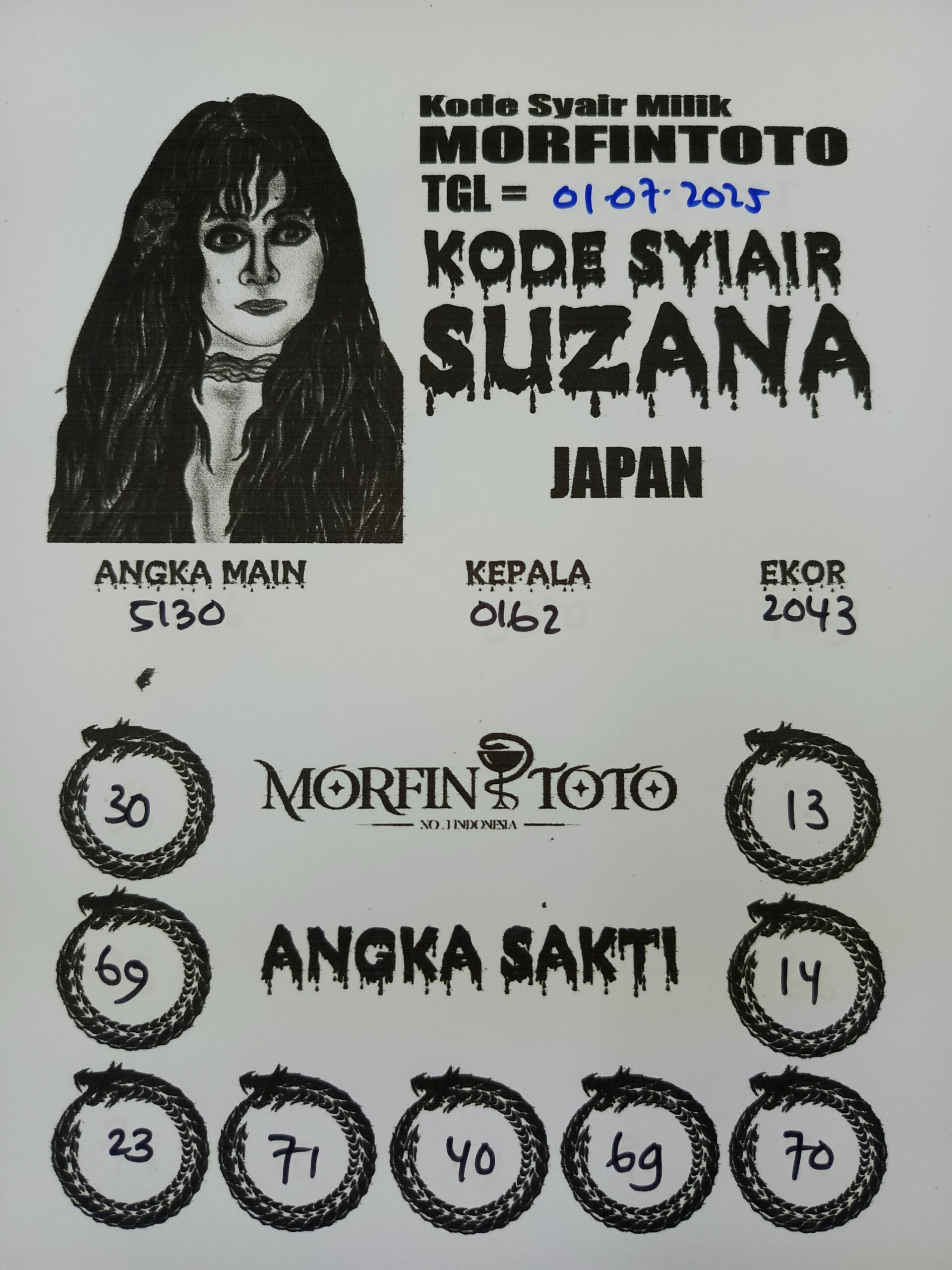 SYAIR TOGEL SUZANA JAPAN 01 JULI 2025